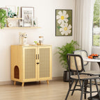 Bac à litière pour chat, maison pour chat, table d'appoint, porte, armoire, bibliothèque