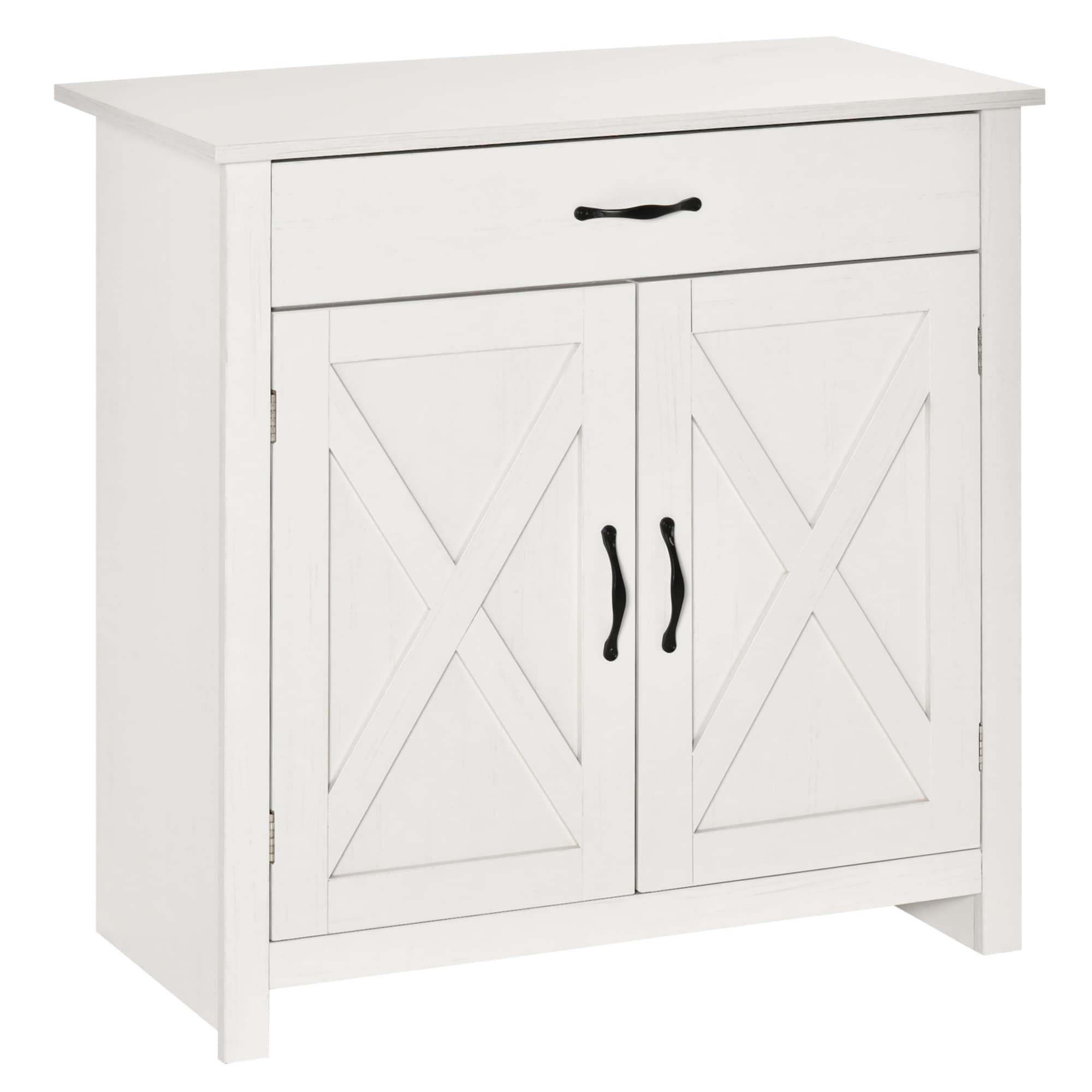 Buffet style grange HOMCOM 32, meuble de rangement buffet, bar à café pour salon ou entrée
