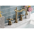 Robinet de salle de bain à large entraxe Heritage de 8 po