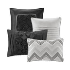 Madison Park Essentials Loretta Ensemble de 24 pièces avec rideaux et draps