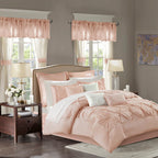 Madison Park Essentials Loretta Ensemble de 24 pièces avec rideaux et draps