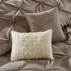 Madison Park Essentials Loretta Ensemble de 24 pièces avec rideaux et draps