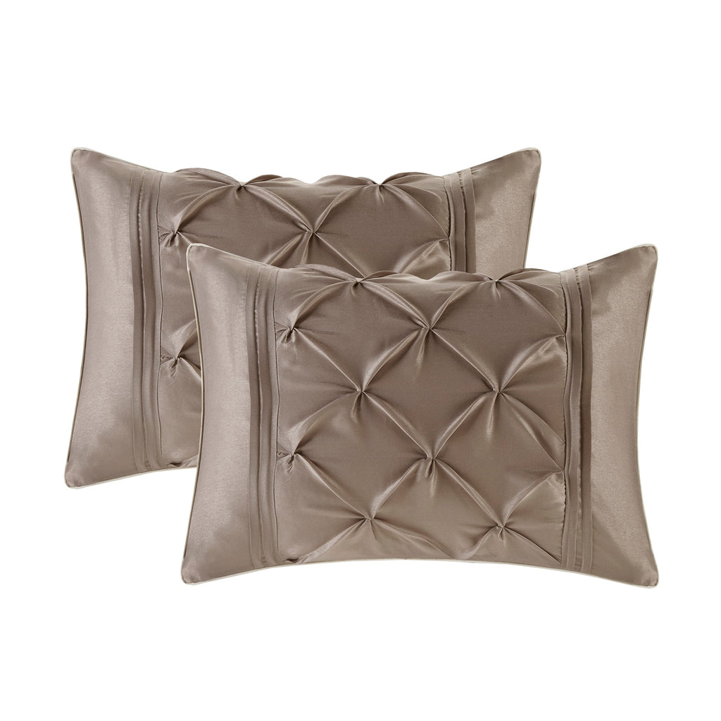 Madison Park Essentials Loretta Ensemble de 24 pièces avec rideaux et draps