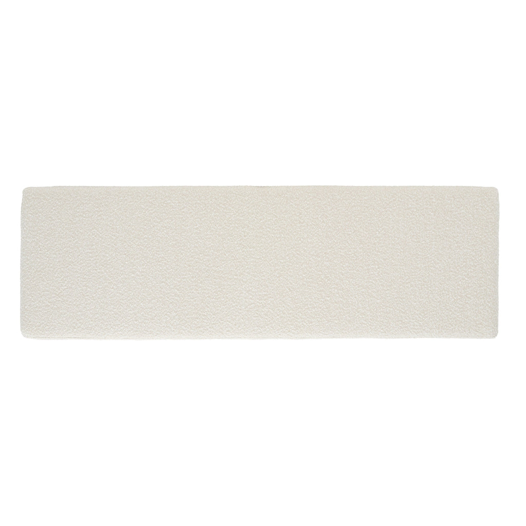 Banc de rangement SAFAVIEH Couture Sunneva Boucle - 61 po L x 20 po P x 19 po H - 61 L x 20 P x 19 H