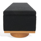 Banc de rangement SAFAVIEH Couture Sunneva Boucle - 61 po L x 20 po P x 19 po H - 61 L x 20 P x 19 H