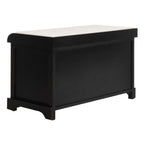 Banc de rangement tressé marron Euphemia de SAFAVIEH - 33,5 x 16,1 x 19,9 - 34 L x 16 P x 20 H