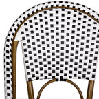 Chaise de salle à manger empilable SAFAVIEH Marolyn (lot de 2) - 18 L x 22 P x 35 H