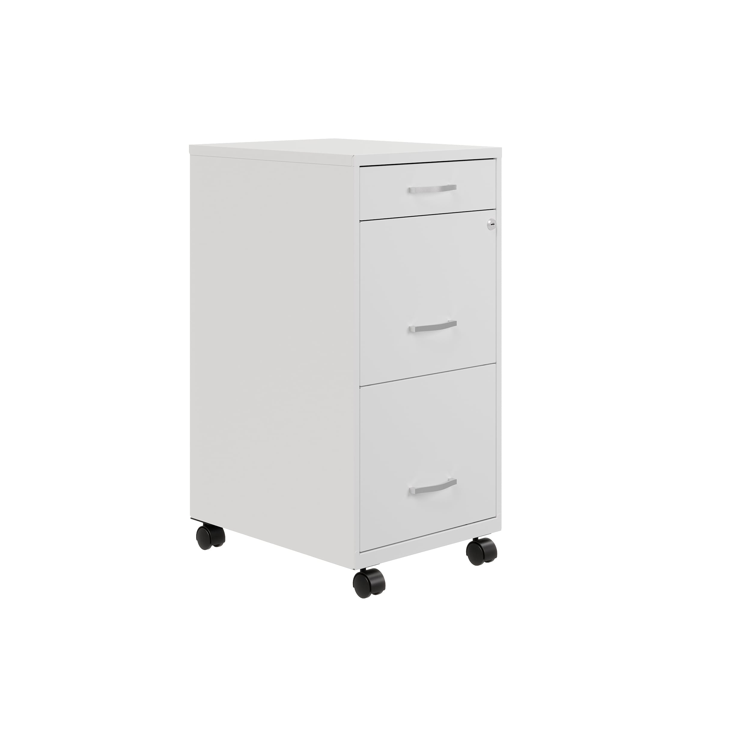 Classeur métallique Space Solutions 18 pouces de profondeur à 3 tiroirs