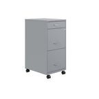 Classeur métallique Space Solutions 18 pouces de profondeur à 3 tiroirs