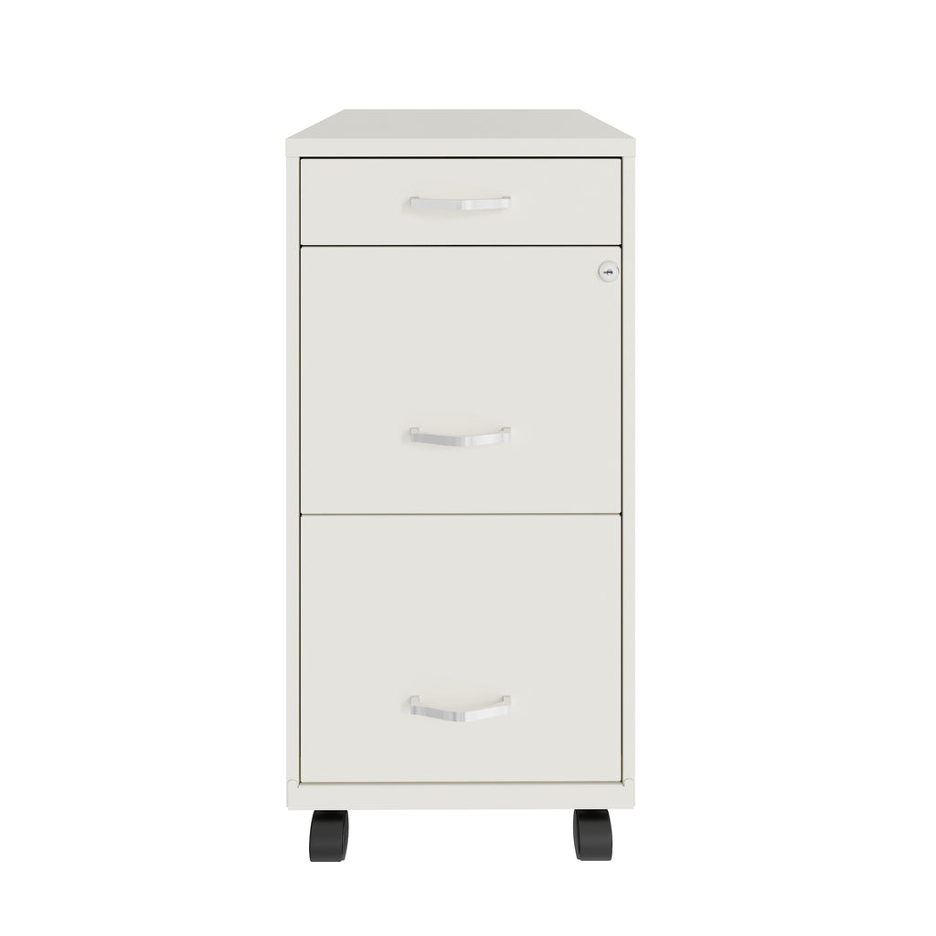 Classeur métallique Space Solutions 18 pouces de profondeur à 3 tiroirs