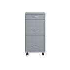 Classeur métallique Space Solutions 18 pouces de profondeur à 3 tiroirs