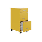 Classeur métallique Space Solutions 18 pouces de profondeur à 3 tiroirs