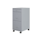 Classeur métallique Space Solutions 18 pouces de profondeur à 3 tiroirs