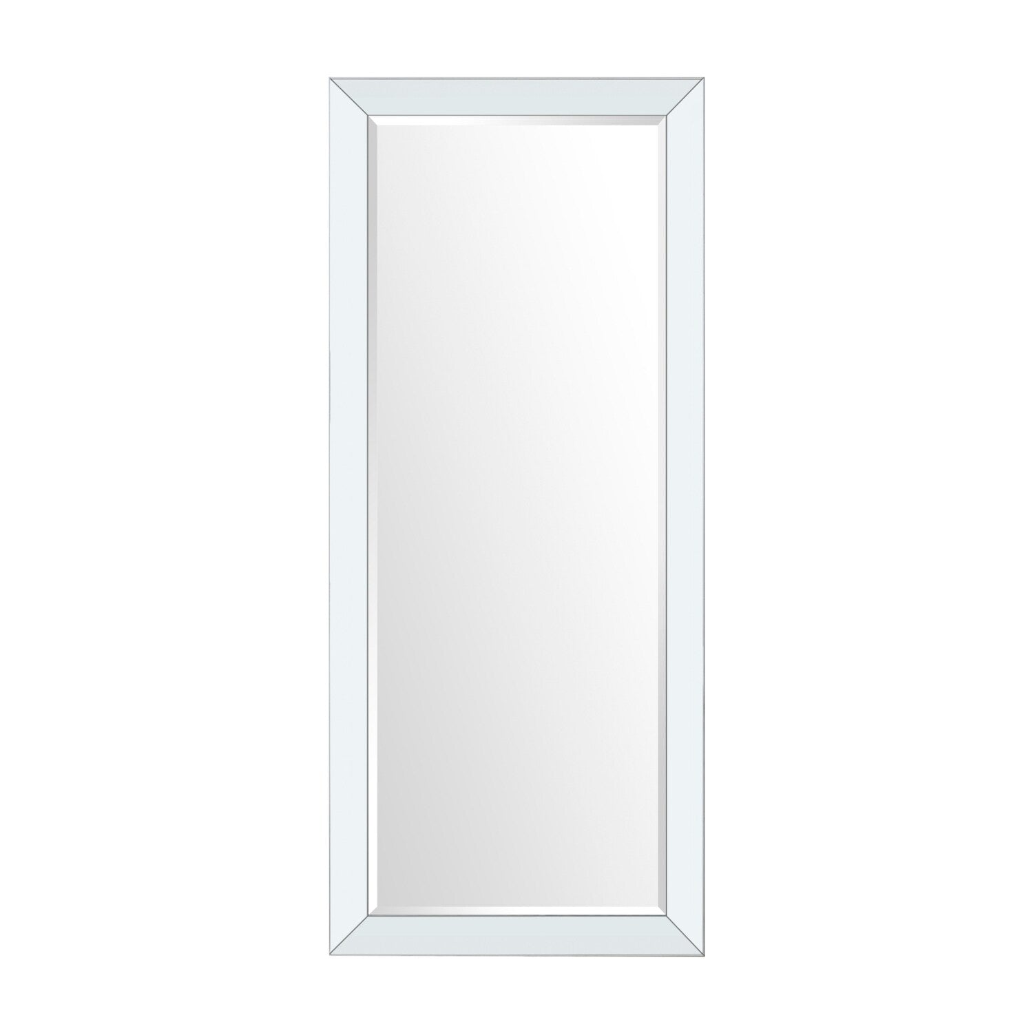 Grand miroir perlé pleine longueur - Miroir surdimensionné sur toute la longueur, sur pied ou à fixer au mur